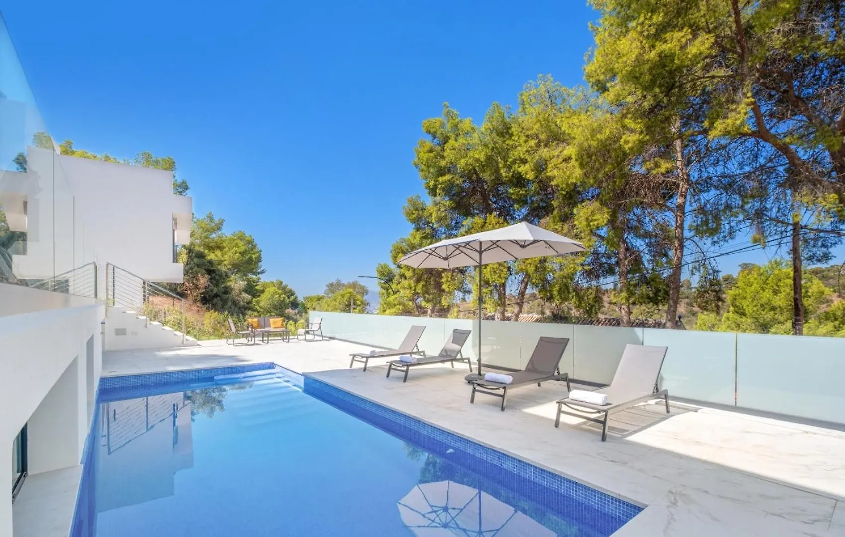 Villas Pinares De San Anton, Malaga, With Sea, City And Mountain Views  Malaga