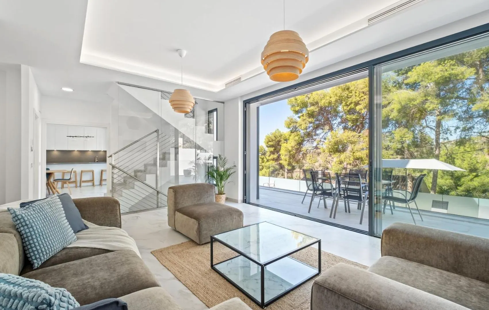 Villas Pinares De San Anton, Malaga, With Sea, City And Mountain Views