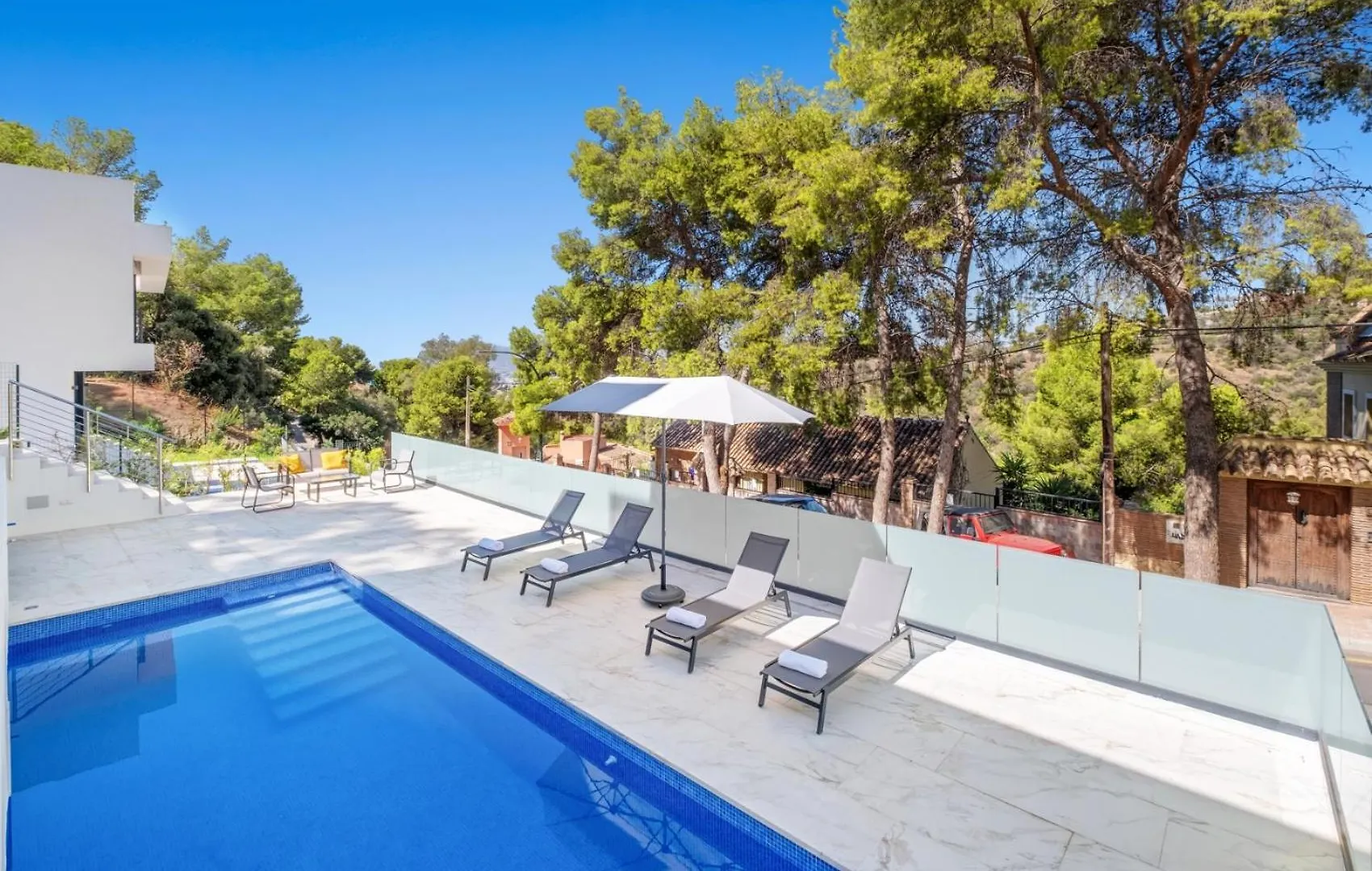 Villas Pinares De San Anton, Malaga, With Sea, City And Mountain Views Spain
