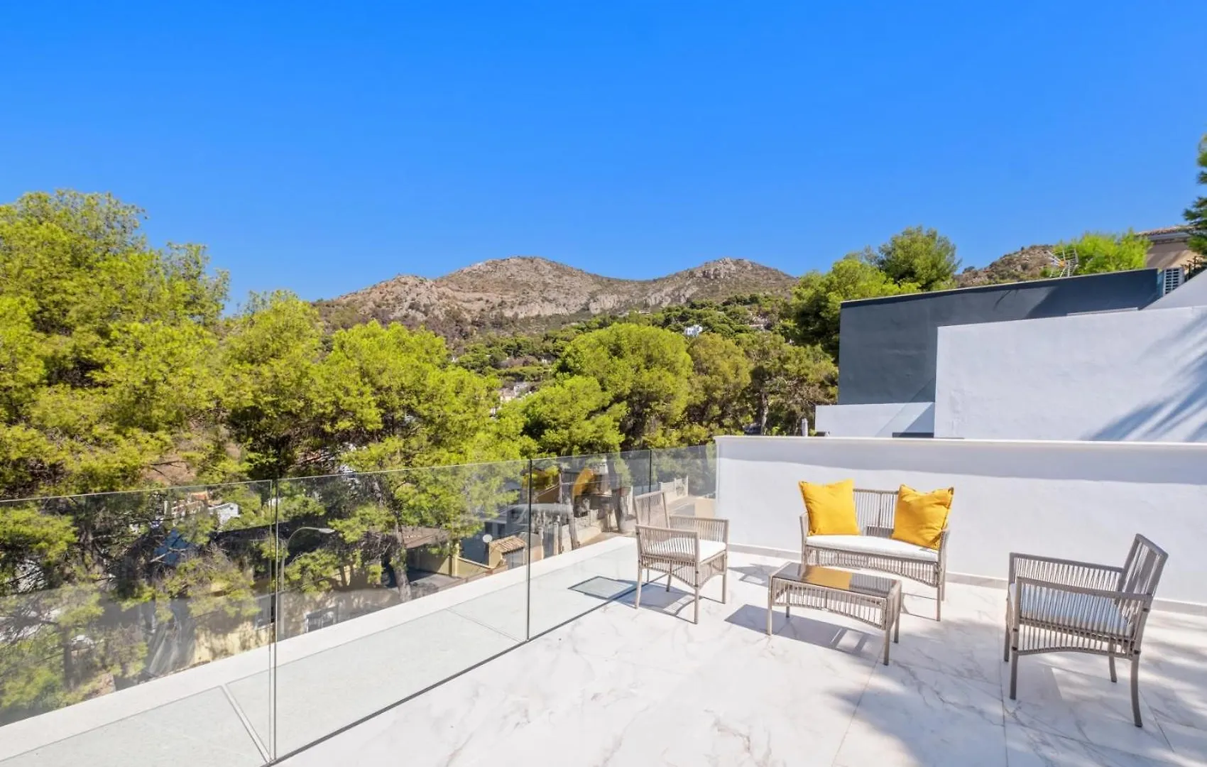 Villas Pinares De San Anton, Malaga, With Sea, City And Mountain Views  Malaga